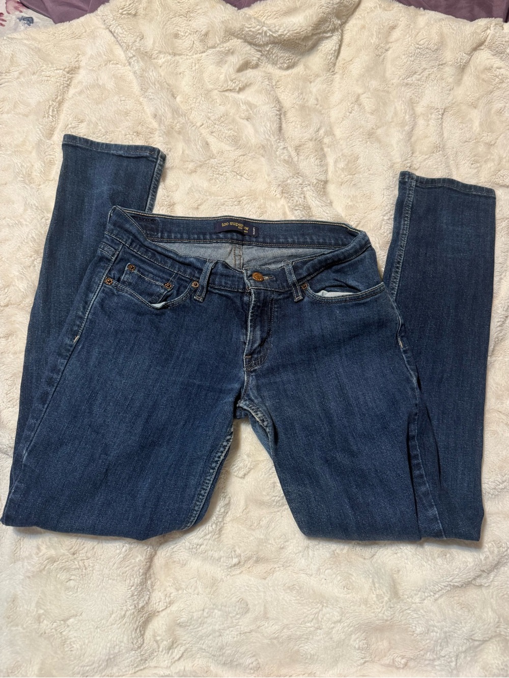 Levi's Slim Fit Dark Blue Skinny Jeans